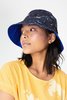 back beat rags Reversible Bucket Hat - Navy Camo/Cobalt - Thumbnail 2