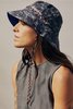 back beat rags Reversible Bucket Hat - Navy Camo/Cobalt - Thumbnail 6