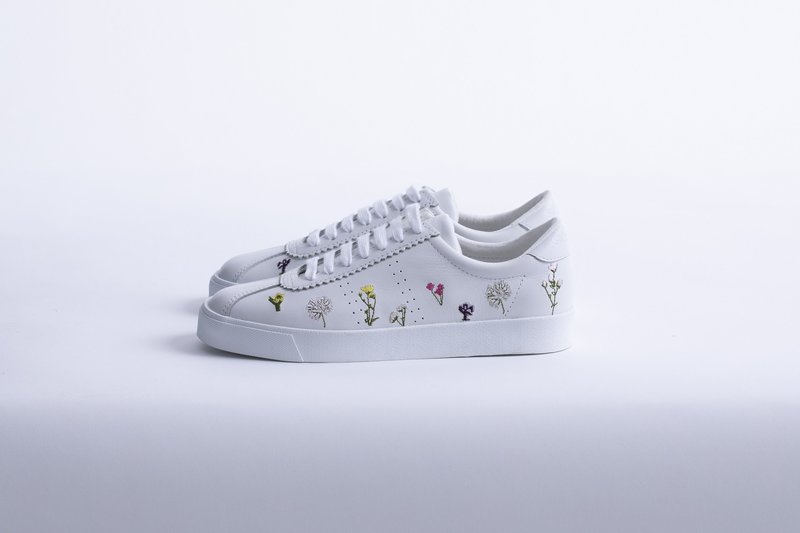 SUPERGA Scarpa 2790 Platform Flower Bloom Bianco New Releases