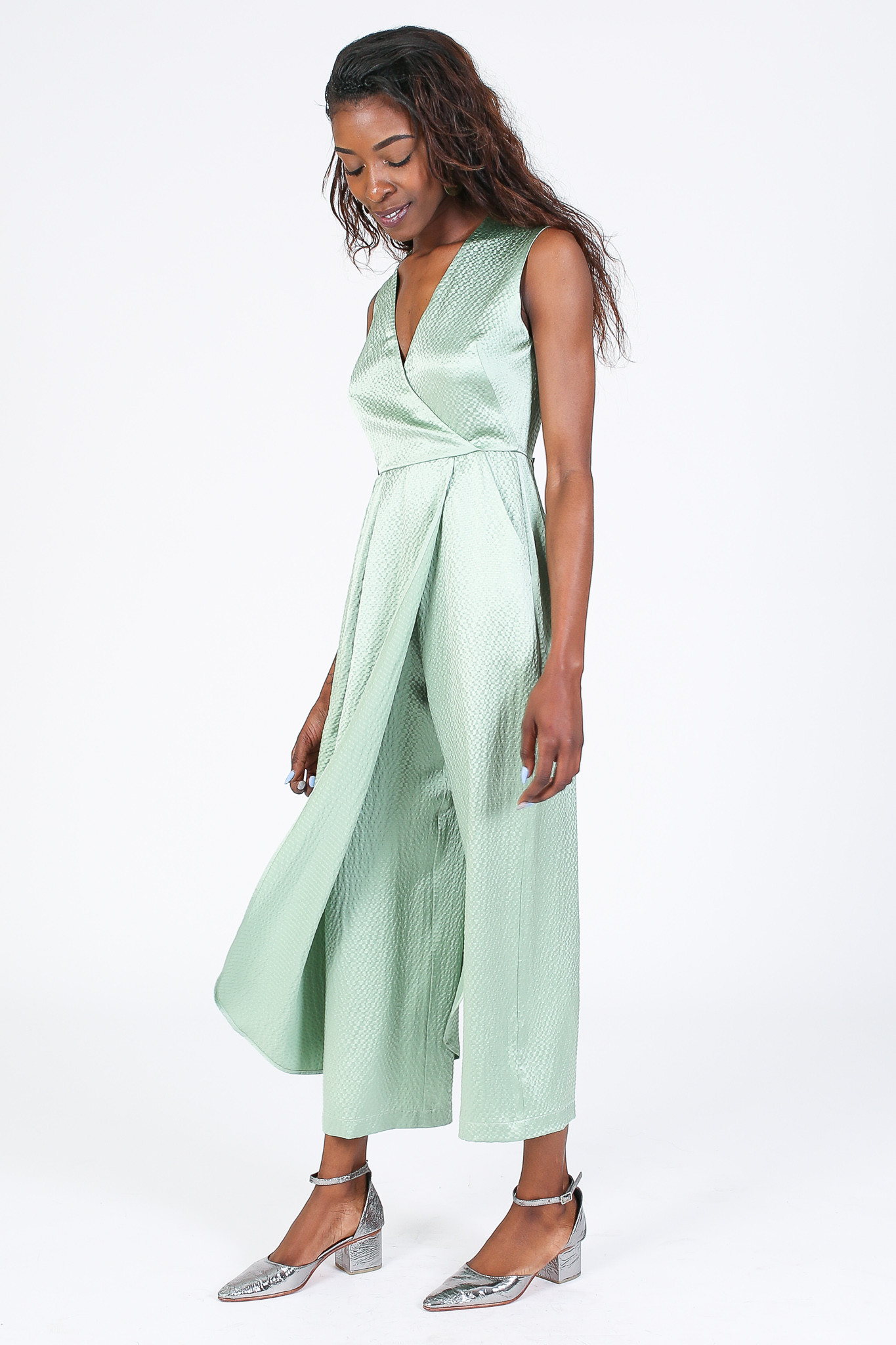 Rachel Comey Swish Jumpsuit in Light Green Garmentory