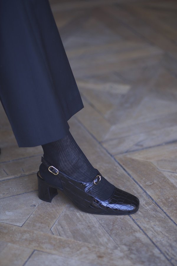 Anne Thomas Vénezia Babies Louisiana Heels - Black | Garmentory
