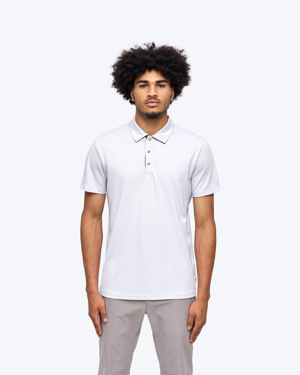Reigning Champ polartec delta polo - fog | Garmentory