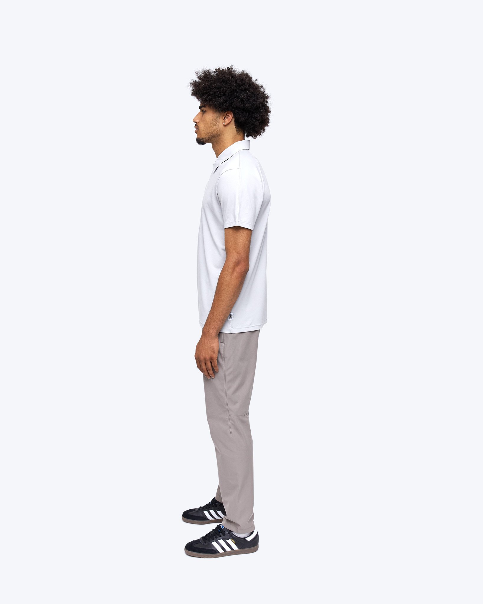 タイチ　 新品 REIGNING CHAMP POLARTEC DELTA Reigning Champ polartec delta polo - fog | Garmentory