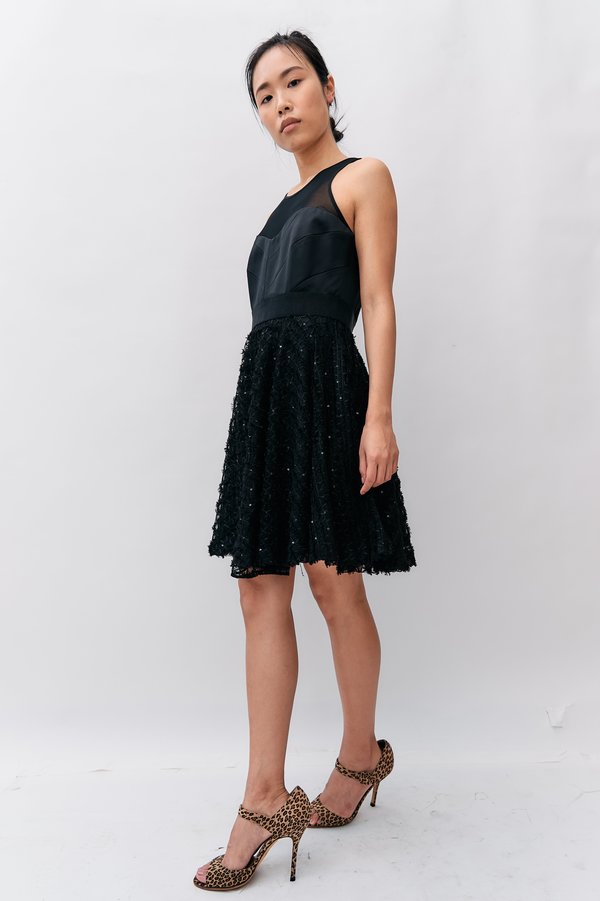 milly mini dress Milly Colette Dot Sequin Mini Dress