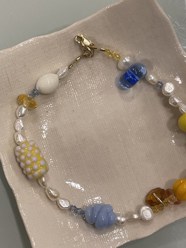 My OLLO Candy Glass Bead Anklet My OLLO Candy Glass Bead Anklet