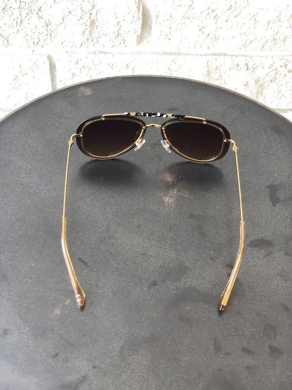 Krewe Walker Frames - 24k/Plume Mirrored | Garmentory display picture 3