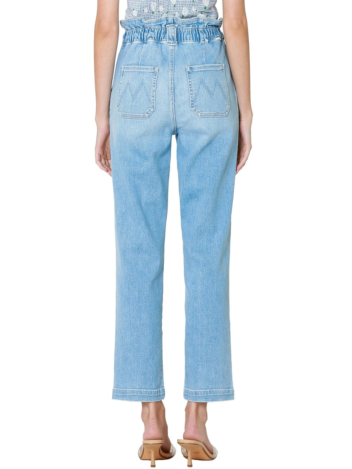 The Yoyo Ruffle Greaser Ankle Pants Goldfinch main image 0
