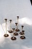 Fourth St Set of Seven Candlesticks - Antique Brass - Thumbnail 3