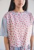 Kasmaria Floral Patch Tee - Blue - Thumbnail 4