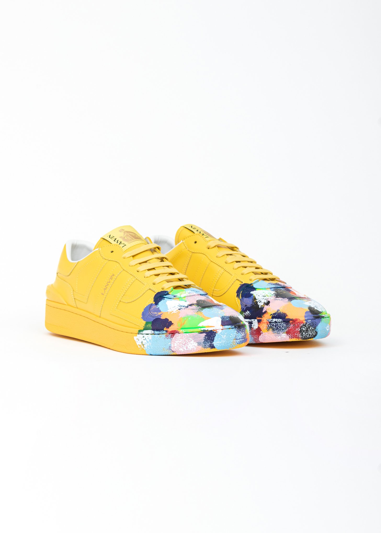 lanvin painted sneakers