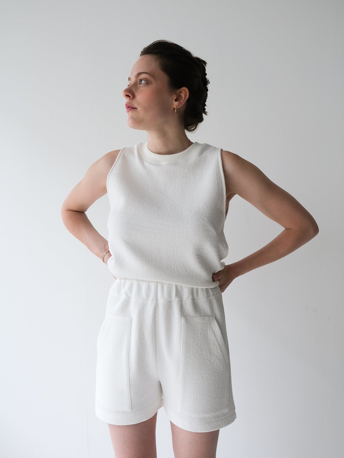 Odeyalo MOLLO short - white - Image 3 of 4