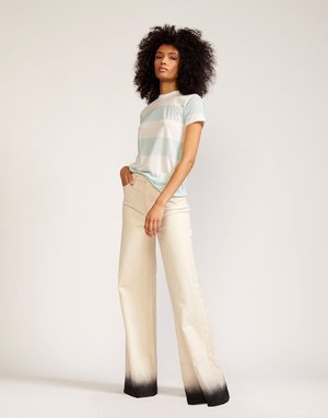 Cynthia Rowley Dip Dye Jeans - WHTBLK Garmentory