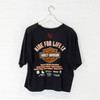 Vintage Harley T ride for life top - black - Thumbnail 2