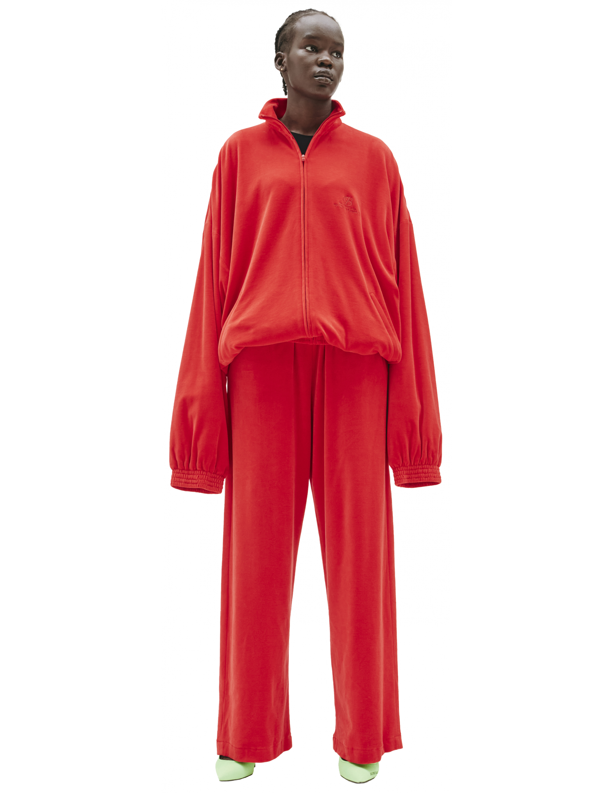 Balenciaga-Red-Oversize-Track-