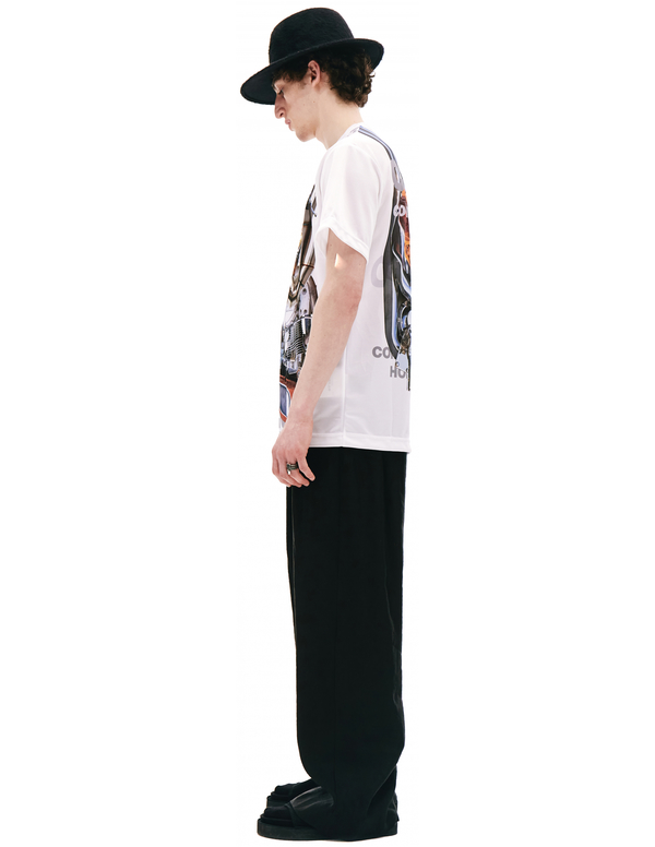 Comme des Garcons Homme plus White Printed T-shirt Comme des Garcons Homme plus White Printed T-shirt