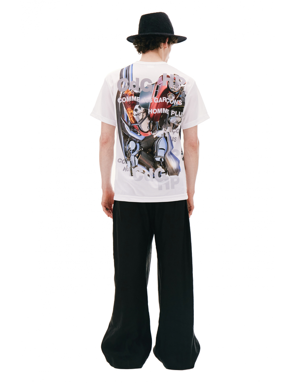 Comme des Garcons Homme plus White Printed T-shirt Comme des Garcons Homme plus White Printed T-shirt