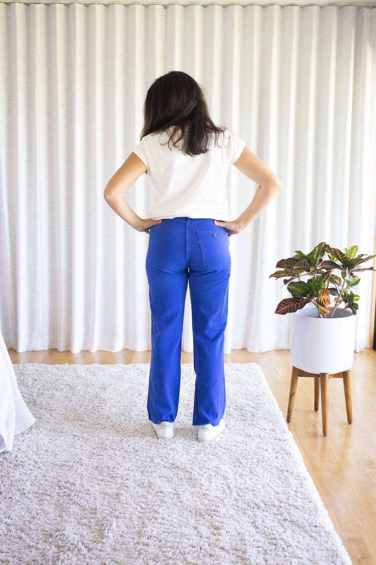 Sultan Wash Work Pant UK French Blue Garmentory