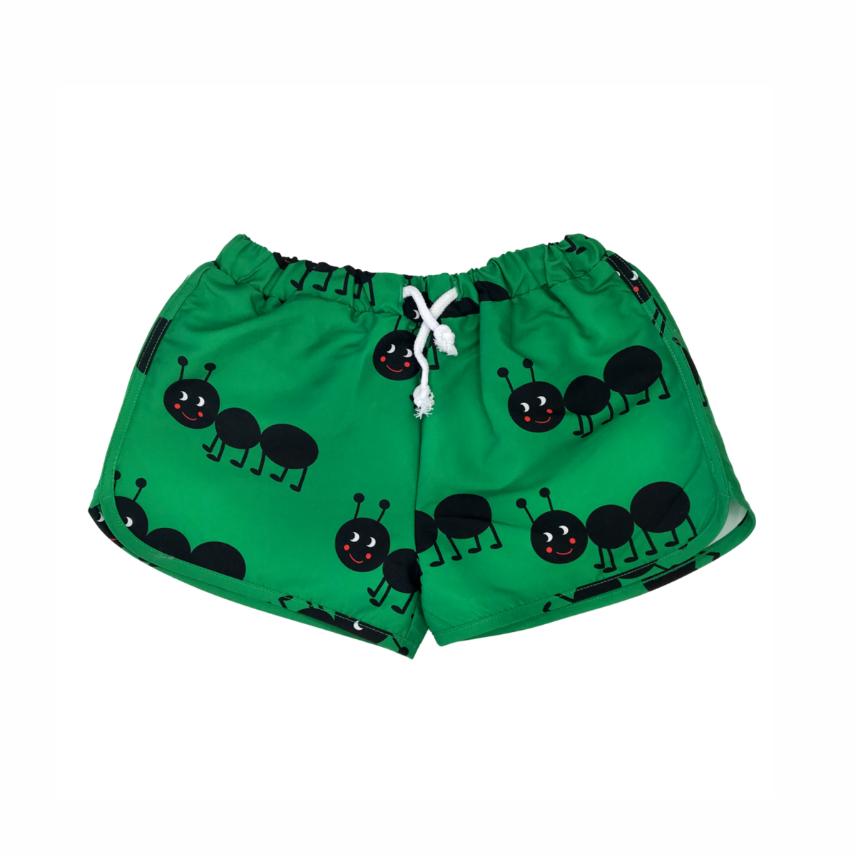 kids Hugo Loves Tiki Ants Swim Trunks green Garmentory