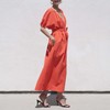 Mara Hoffman Alora Dress - Poppy Red - Thumbnail 3