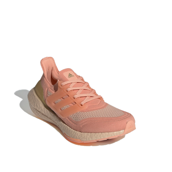 adidas gazelle silver green womens Adidas Women's Ultraboost 21 Crystal White / Crystal White / Acid Orange  Running Shoes