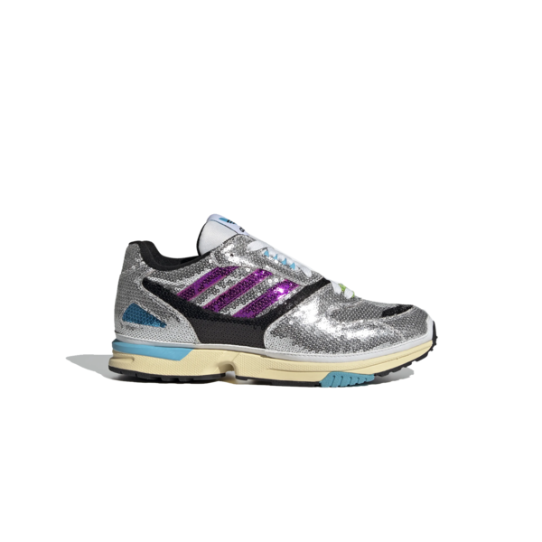 adidas ZX 4000 Sneakers Glitter Silver Garmentory