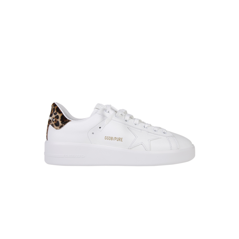 Golden Goose Pure Star Leather Upper Sneakers - Leopard