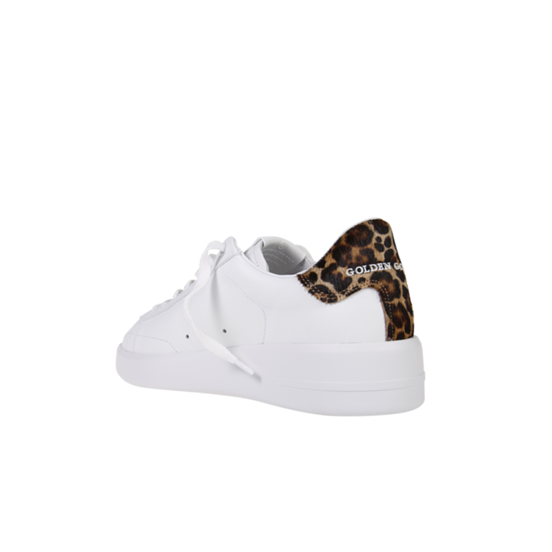 Golden Goose Pure Star Leather Upper Sneakers - Leopard
