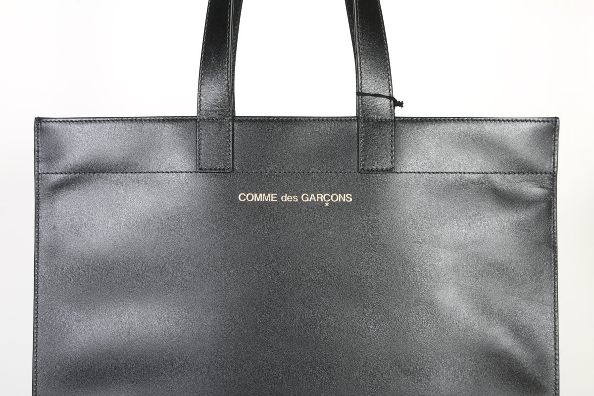 Comme des Garçons CLASSIC LEATHER TOTE - BLACK | Garmentory