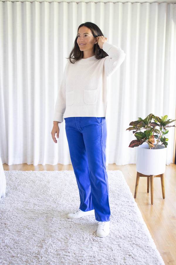 alex mill solid sweater