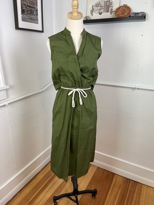 vince sleeveless utility dress