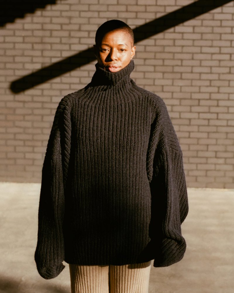 Baserange Mea Turtleneck - Notte | Garmentory Baserange Mea Turtleneck - Notte | Garmentory