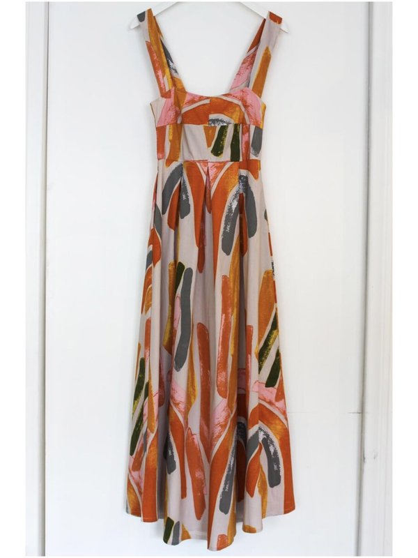chinese dress ladies Women's Janie Dress by Bel Kazan, River / L main image 1