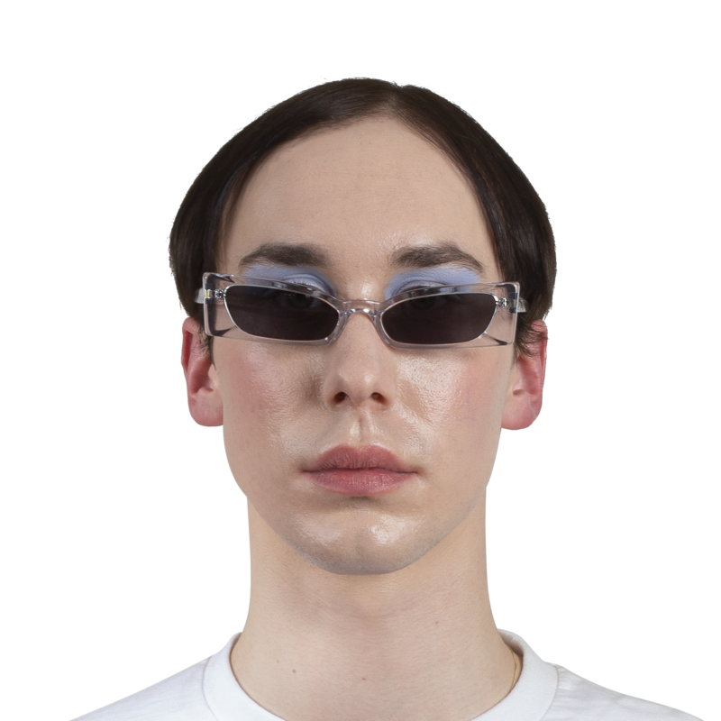 ROBERI AND FRAUD Geraldine Sunglasses - clear