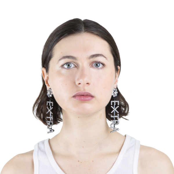 Ashley Williams Extra Earrings - Clear