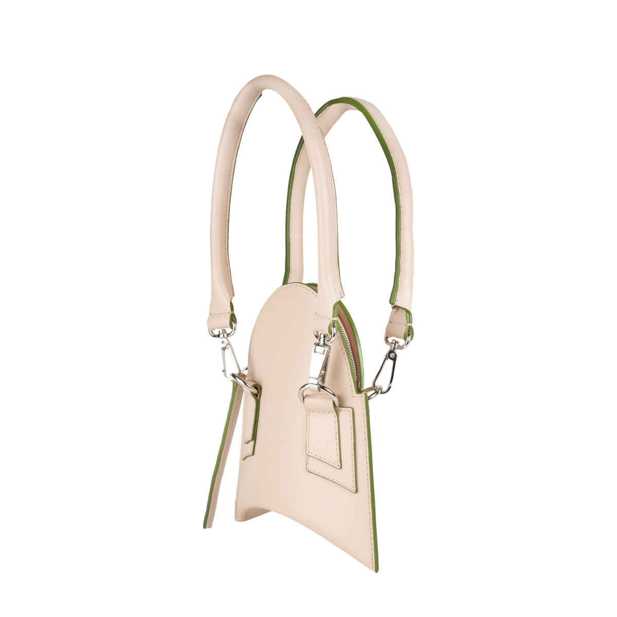 Charlotte Knowles Fang Bag - Nude/Green | Garmentory