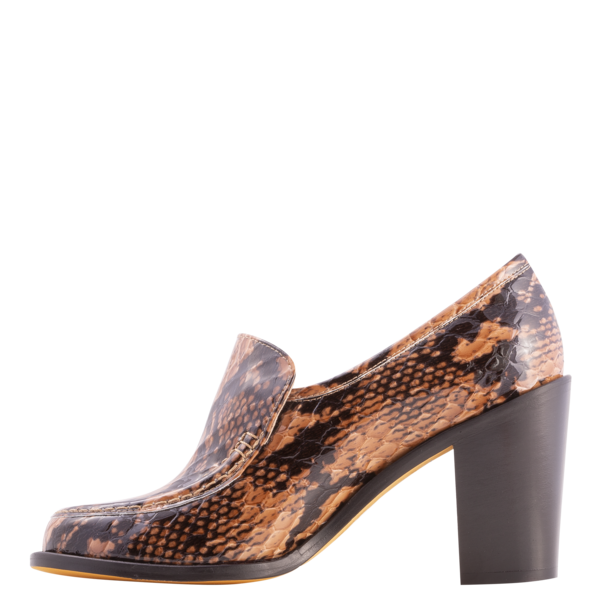 Maryam Nassir Zadeh Nora Loafer - Auburn Snake Maryam Nassir Zadeh Nora Loafer - Auburn Snake