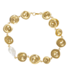 Beaufille Oyster Necklace - Yellow Gold/White Pearl - Thumbnail 3