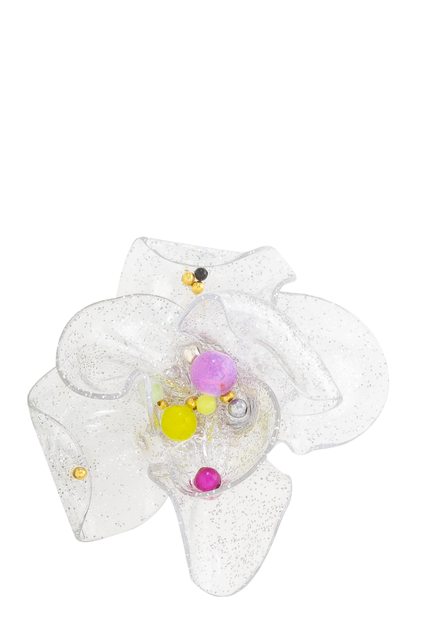 TETIER BIJOUX Plastic Flower Earring 