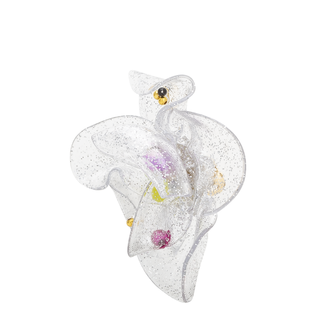 TETIER BIJOUX Plastic Flower Earring  - Image 2 of 4