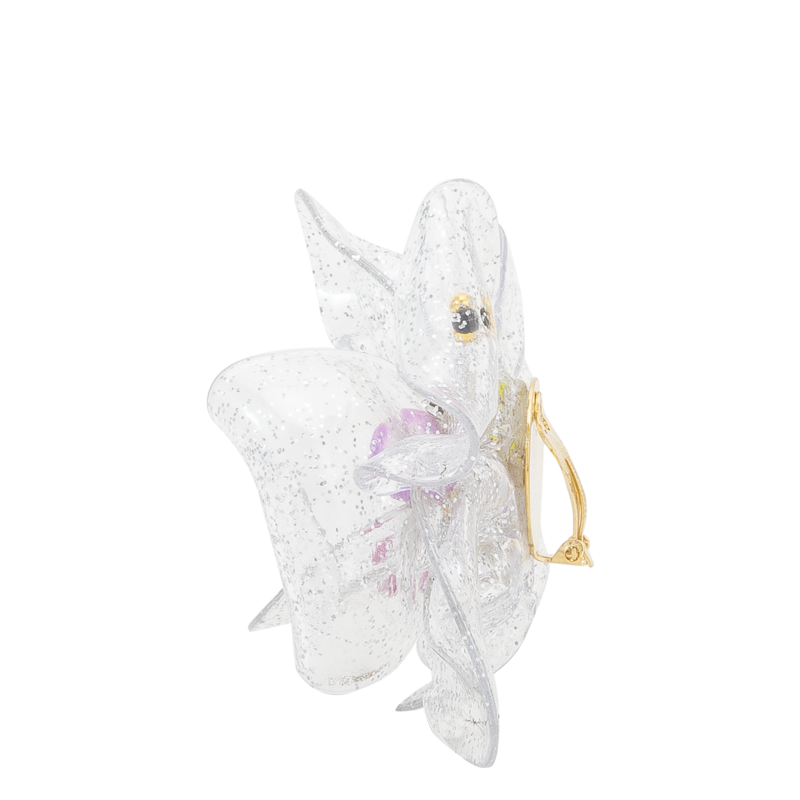 TETIER BIJOUX Plastic Flower Earring 