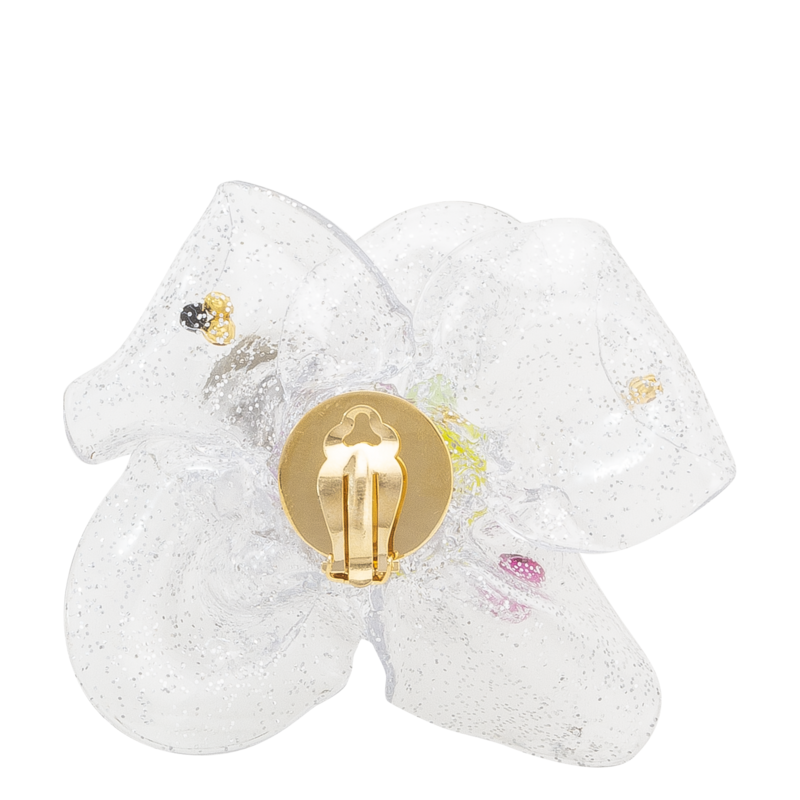 TETIER BIJOUX Plastic Flower Earring 