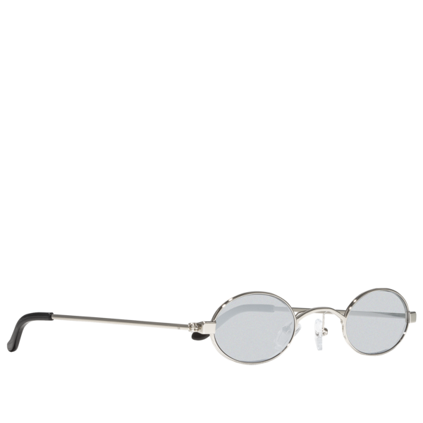 Roberi & Fraud Doris Silver Sunglasses Pink Lenses | New w/ Case ROBERI AND FRAUD Doris Sunglasses - Silver | Garmentory main image 3
