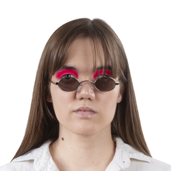ROBERI AND FRAUD Doris Sunglasses - Silver | Garmentory