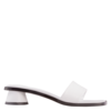 BY FAR Sonia Leather Mule - Optic White - Thumbnail 1