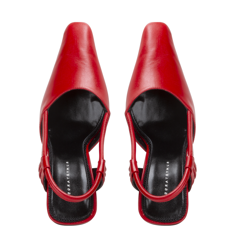 DORATEYMUR Stainless Slingback - Red DORATEYMUR Stainless Slingback - Red
