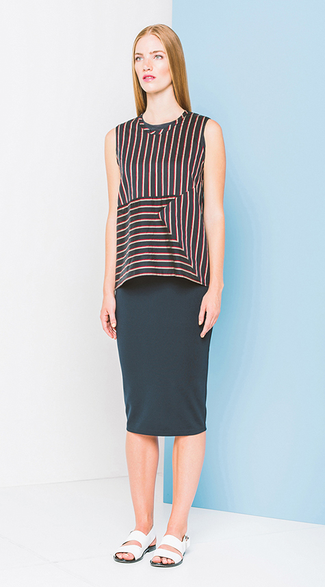 Obakki Multidirectional Stripe Shirt Obakki Multidirectional Stripe Shirt