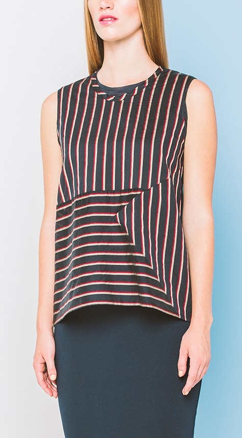 Obakki Multidirectional Stripe Shirt Obakki Multidirectional Stripe Shirt
