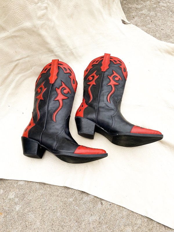 Badass cowboy boots sales