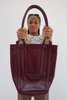 Beklina Leather Tote Bag - Red Clay - Thumbnail 1