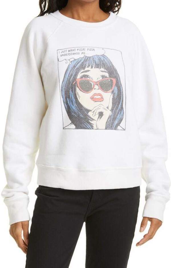 Not Enough Carbs I Want More Pizza Unisex Crew Neck Sweatshirt Not Enough Carbs I Want More Pizza Unisex Crew Neck Sweatshirt